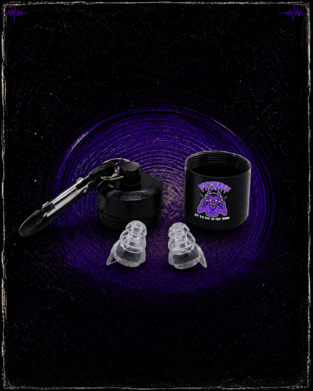 FREQOFF high-fidelity earplugs